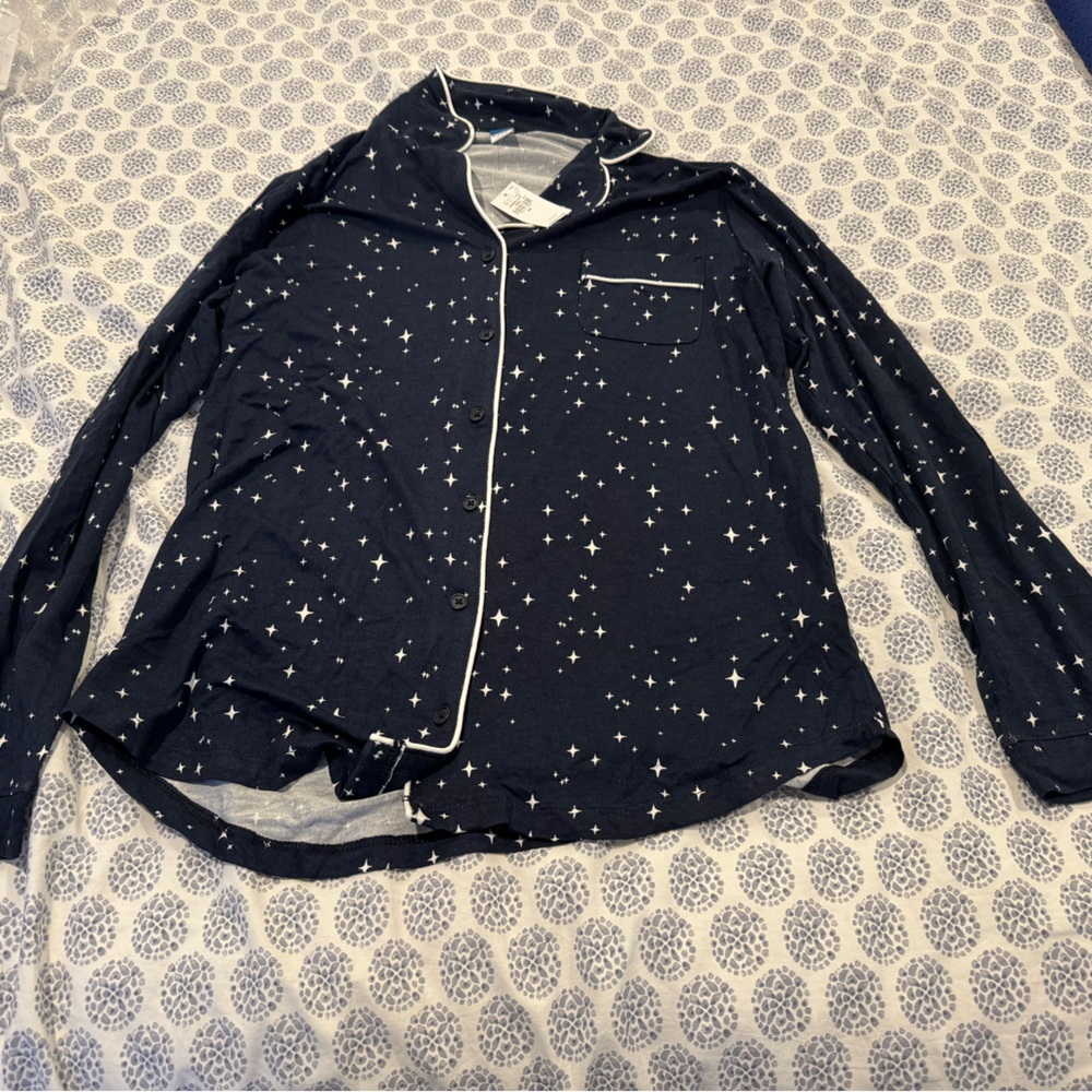 With tags! Old Navy. Long sleeve pajama set. XS